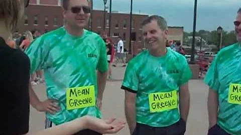 Amazing Elkhart Pre-Race Interview with "Mean Greene"