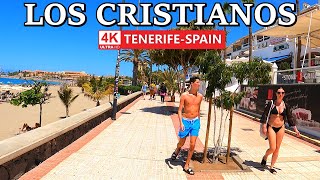 TENERIFE - LOS CRISTIANOS | Stunning Weather & Great Atmosphere 😎​ 4K Walk ● May 2024