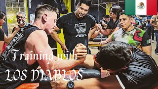 Arm Wrestling in Mexico City!! LOS DIABLOS