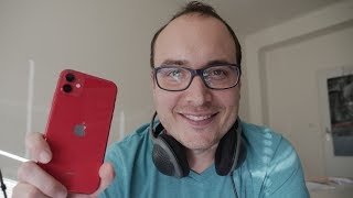 IPHONE 11 RED - UNBOXING A PRVNÍ SPUŠTĚNÍ (CZ, 4K)