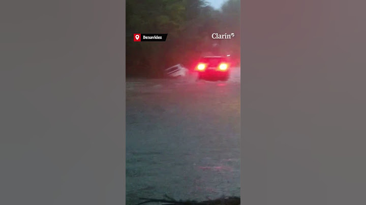 Caos e inundaciones en Buenos Aires: calles cortadas e inaccesibles