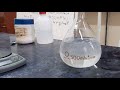 تجربة 1 تحضير محلول هيدروكسيد الصوديوم (نستعمله في المعايرة تجربة 3 رابط مشاهدتها اسف الفيديو)