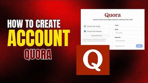 How to create account on Quora|How to get traffic through Quora|Account creation on quora