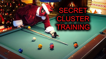 Santa Claus Secret Cluster Training - Advanced Pool Lesson - Breaking open clusters