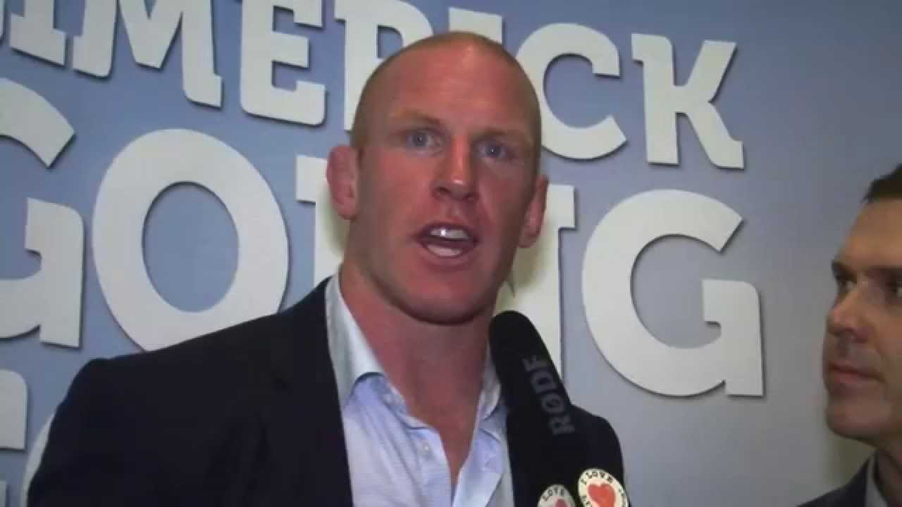 Paul O'Connell Team Limerick Clean Up Promo ireland map