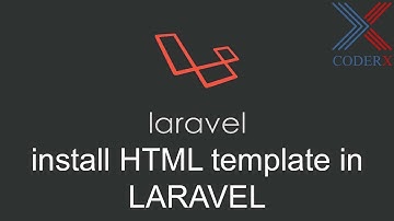 Installing HTML Theme in Laravel 7 in Urdu/Hindi