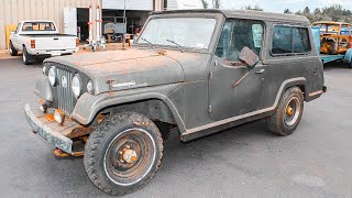 1969 Willys Jeepster Commando V6 4x4 OEM Restoration Project