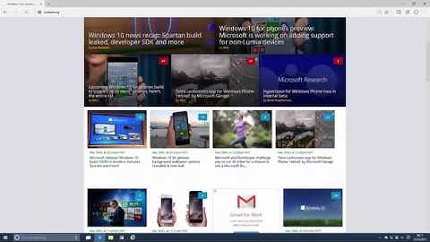 Windows 10 Build 10049   Spartan, App Updates