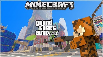 Minecraft Xbox 360/Xbox One/PS3/PS4/Wii U/Switch Modded GTA 5 Map Download