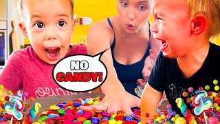 WE CANNOT BELIEVE OUR TODDLERS DID THAT! CANDY CHALLENGE