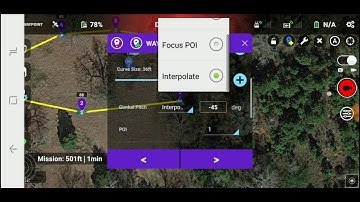 Mavic Air - Litchi Waypoints With POI