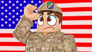 I joined the ROBLOX UNITED STATES ARMY!