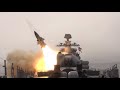 Rus Moskit Füzesi Savaş Gemisinden Atış Görüntüsü