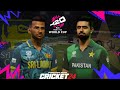 Cricket 24:Pakistan VS Srilanka T20 Thrilling Match Live Stream | PS4 Gameplay