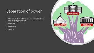 5 most important parts of the us Government