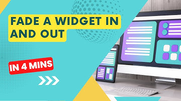 Fade In and Out a Widget in Flutter
