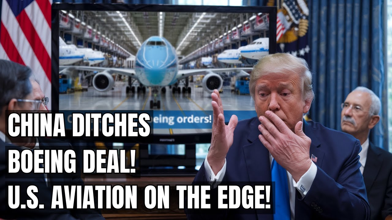 Trump SCRAMBLES as China Dumps Boeing for Airbus & COMAC — Is U.S. Aviation Doomed? Tariffs, EV