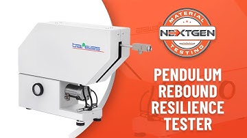 Pendulum Rebound Resilience Tester | ASTM D 1054, ISO 4662 & DIN 53512