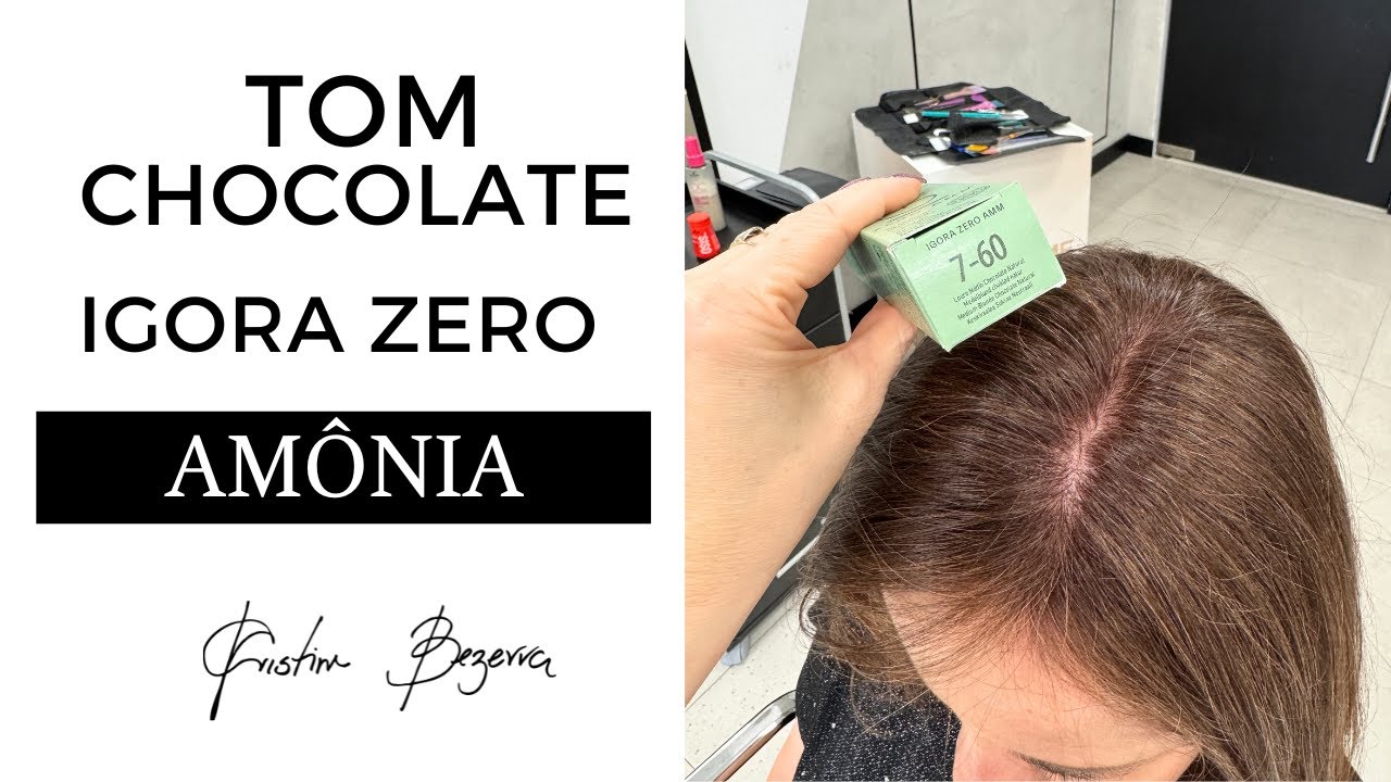 Tom Chocolate Na Igora Zero Amônia