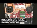 ASUS ROG Strix G15 G512 - DISASSEMBLY and UPGRADE OPTIONS