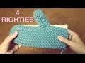 MAKE SIMPLEST SUPER EASY MITTENS EVER -  Knitted On Straight Needles (4 Righties)