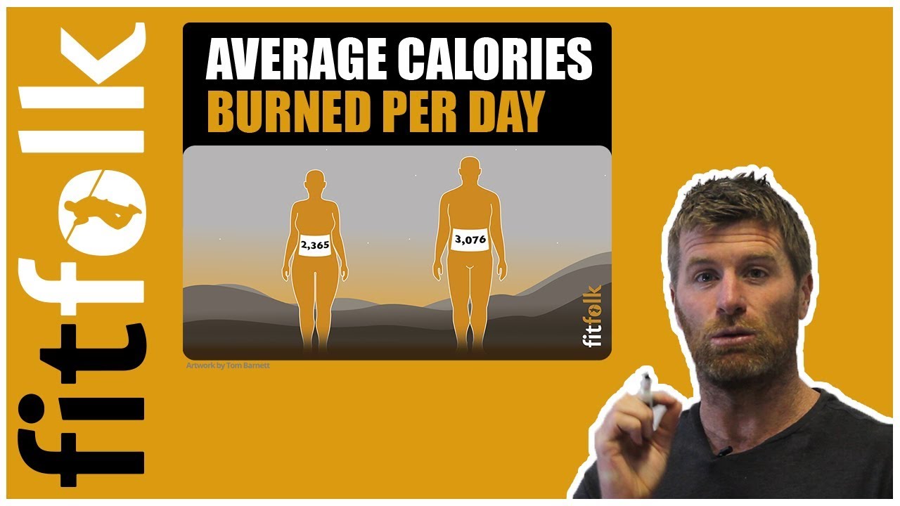 Average Calories Burned Per Day (Men \U0026 Women)