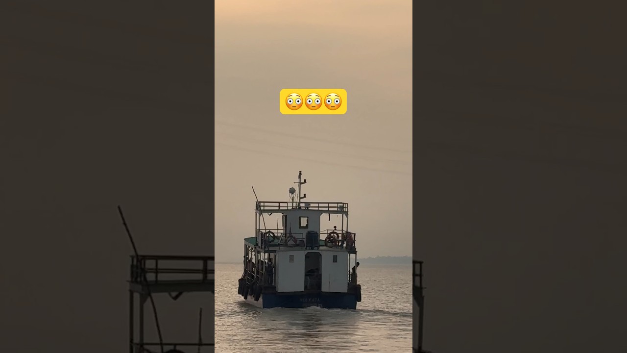 Ferry ⛴️ service on Ganga river 