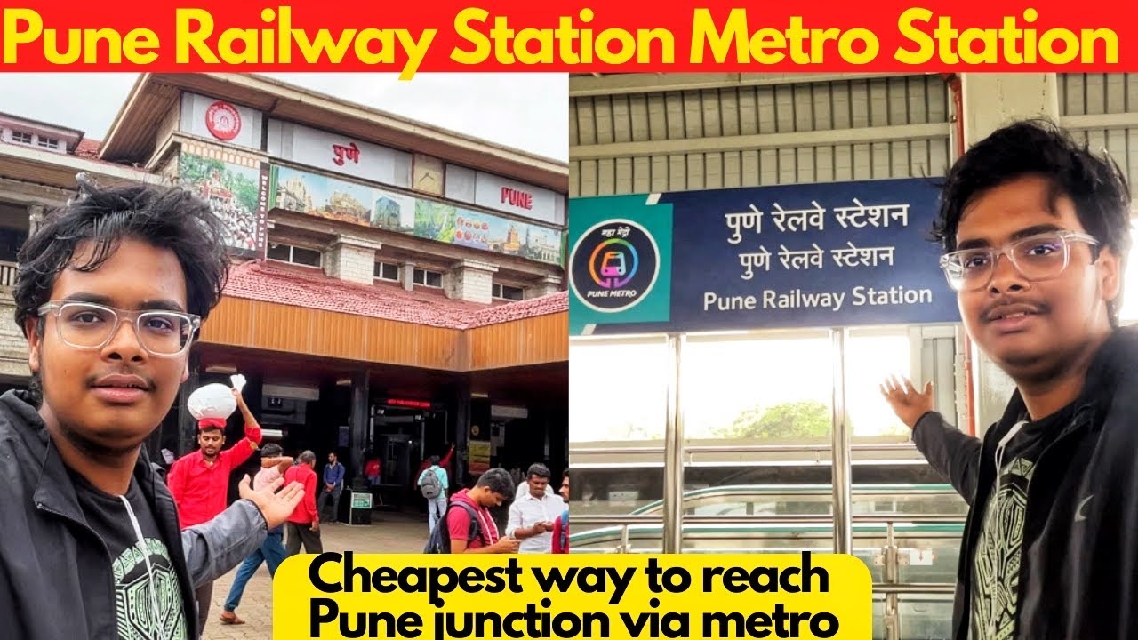 PUNE RAILWAY STATION METRO STATION OF PUNE METRO EXCLUSIVE VLOG pune-station-retiring-room-tour-dormitory-room-kaise-book-karen-youtube