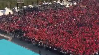Erdogan Rally In Istanbul