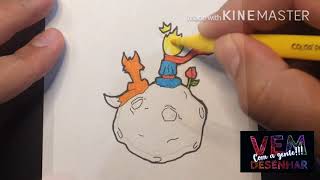Rposa em desenho  Ilustração de raposa, Raposas desenho, Desenho pequeno  principe