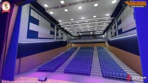 Auditorium Interior by Auditorium Design & Consultancy