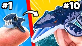 I built EVERY JURASSIC WORLD Dinosaur in LEGO…