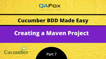 Create a Maven Project in Eclipse IDE (Cucumber BDD - Part 7)