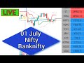 01 July 2021 - part 2 Live Nifty Banknifty trading #Nifty #BanknIfty #PriceAction