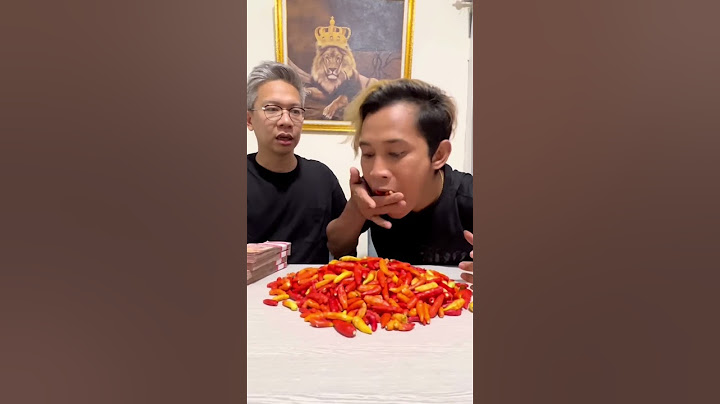 Chili mukbang with Mr. Yudis