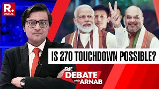 Amit Shah Claims 270 Mark Already Achieved, Why Is Rahul Gandhi Not Claiming It? Debate With Arnab