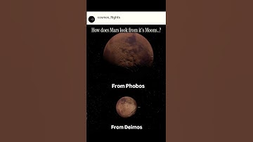 Mars Moon:Phobos & Deimos #Mars #moon #isro #nasa