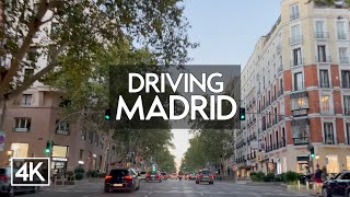 [4K] Driving Madrid | Argüelles - Chamberí - Salamanca | POV 4K HDR