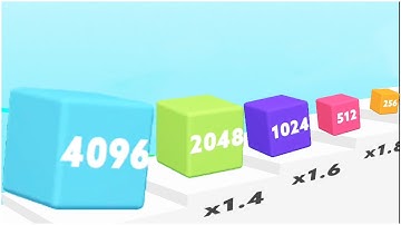 Merge Jump 2048 - Gameplay Walkthrough - Max Levels 1-20