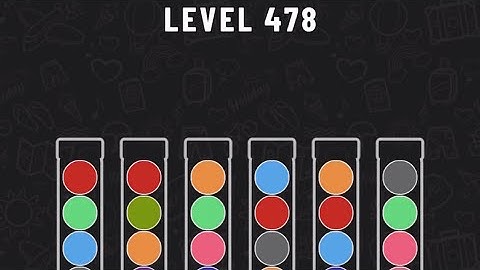 Ball Sort Puzzle Level 478 #ballsortpuzzle #ballsortpuzzlegameplay #puzzlegame #mobilegames