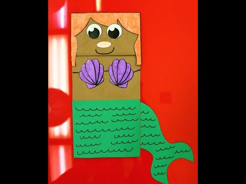 SRP Craft: Mermaid Puppet