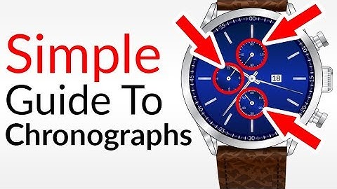 What The Heck Are Chronographs?...How To Use Chronograph Watches CORRECTLY