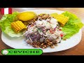 CEVICHE PERUANO | como preparar CEVICHE de PESCADO | RECETA PERUANA