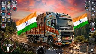 Indian Truck Offroad Cargo 3D • Heavy Driving Simulator Android Gameplay screenshot 4
