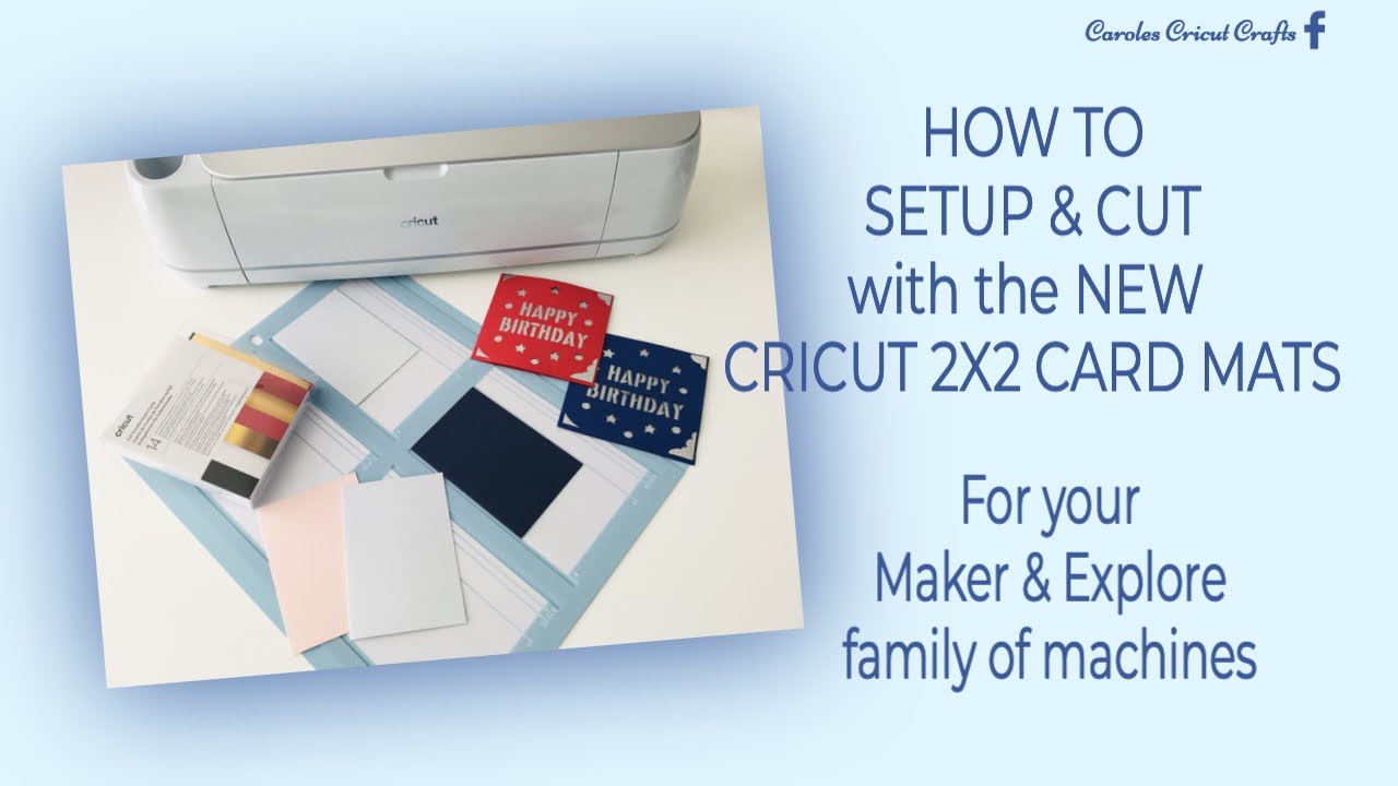 New Cricut Card Mat for Maker & Explore machines - Creative Housewives