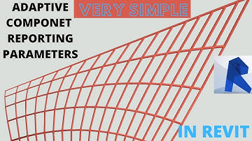 Reporting Parameters and Adaptive Component in REVIT