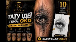10 Unique Eye Tattoo Ideas Eye Tattoo Designs Inspiration KOKA COLLECTION