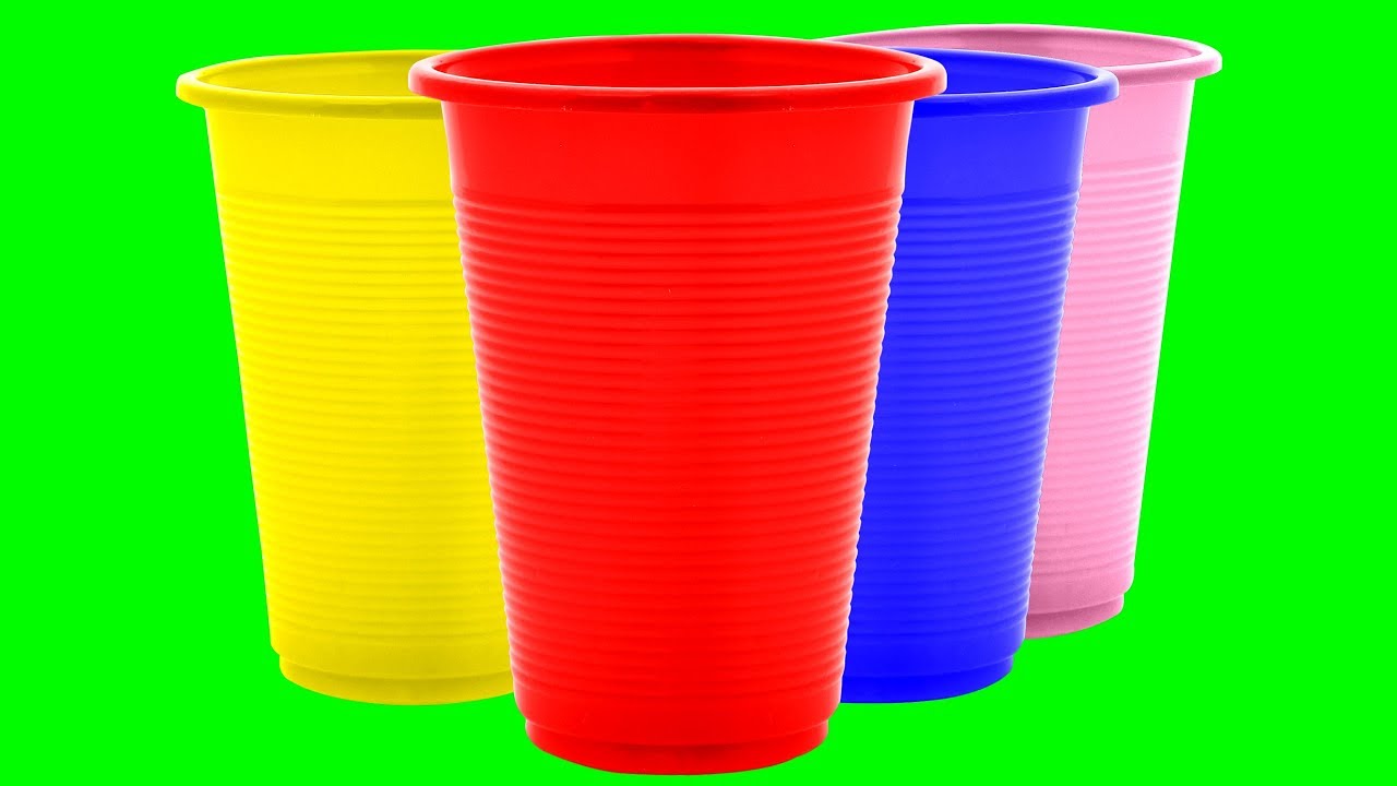 Plastic Cup Activities  Plastic cup crafts, Solo cup crafts, Cup crafts