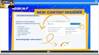 NeuronWriter Webinar 15 | 9 September 2023