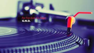 G.N.D. - For Fun (Live On Stage)